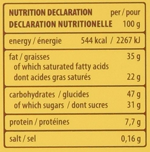 Loacker Gran Pasticceria Dark Chocolate Hazelnut Biscuits, 100g Box (Pack of 3)