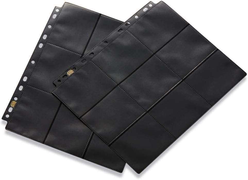 Dragon Shield 18-Pocket Sideloading Binder Seiten - Transparent, 50er-Pack