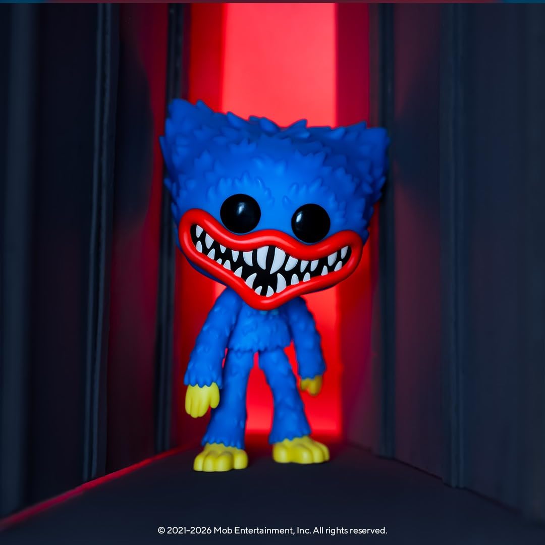 Funko POP! Games: Huggy Wuggy from Poppy Playtime Collectible Vinyl Figure | 3.75 in 3