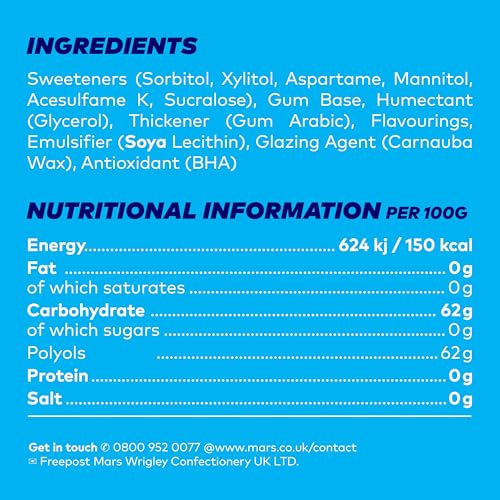 Extra - Spearmint Zuckerfreie Kaugummis Flasche, 60 Stück 5