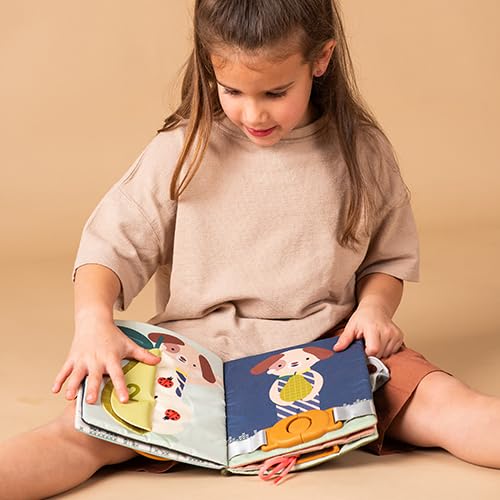 Taf Toys Fantasy Busy Book - 15 Montessori Activities for Toddlers 18m+