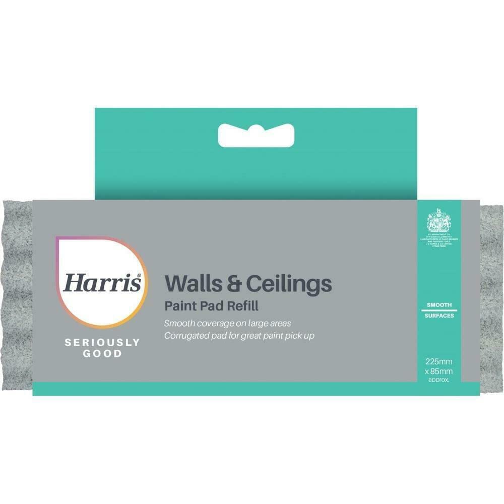 Harris Seriously Good Paint Pad Refill - Easy Clip-In | Superior Paint Load | Quick Coverage