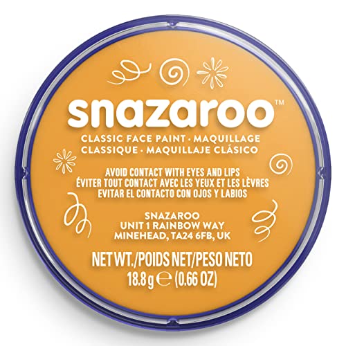 Snazaroo - Classic Face and Body Paint (18ml) - Ochre Yellow