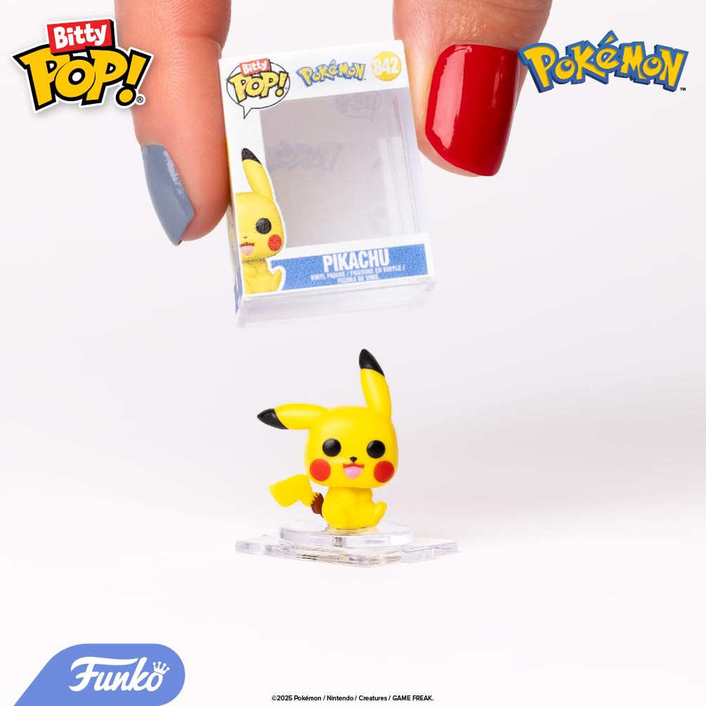 Funko Bitty Pop! Pokémon 12-Pack - Pikachu, Eevee, Charmander & More - Mini Vinyl Figures 2