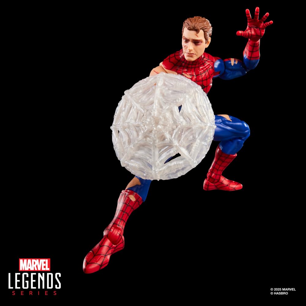 Marvel Legends Series Magic: The Gathering Battle-Damaged Spider-Man Action Figure 4