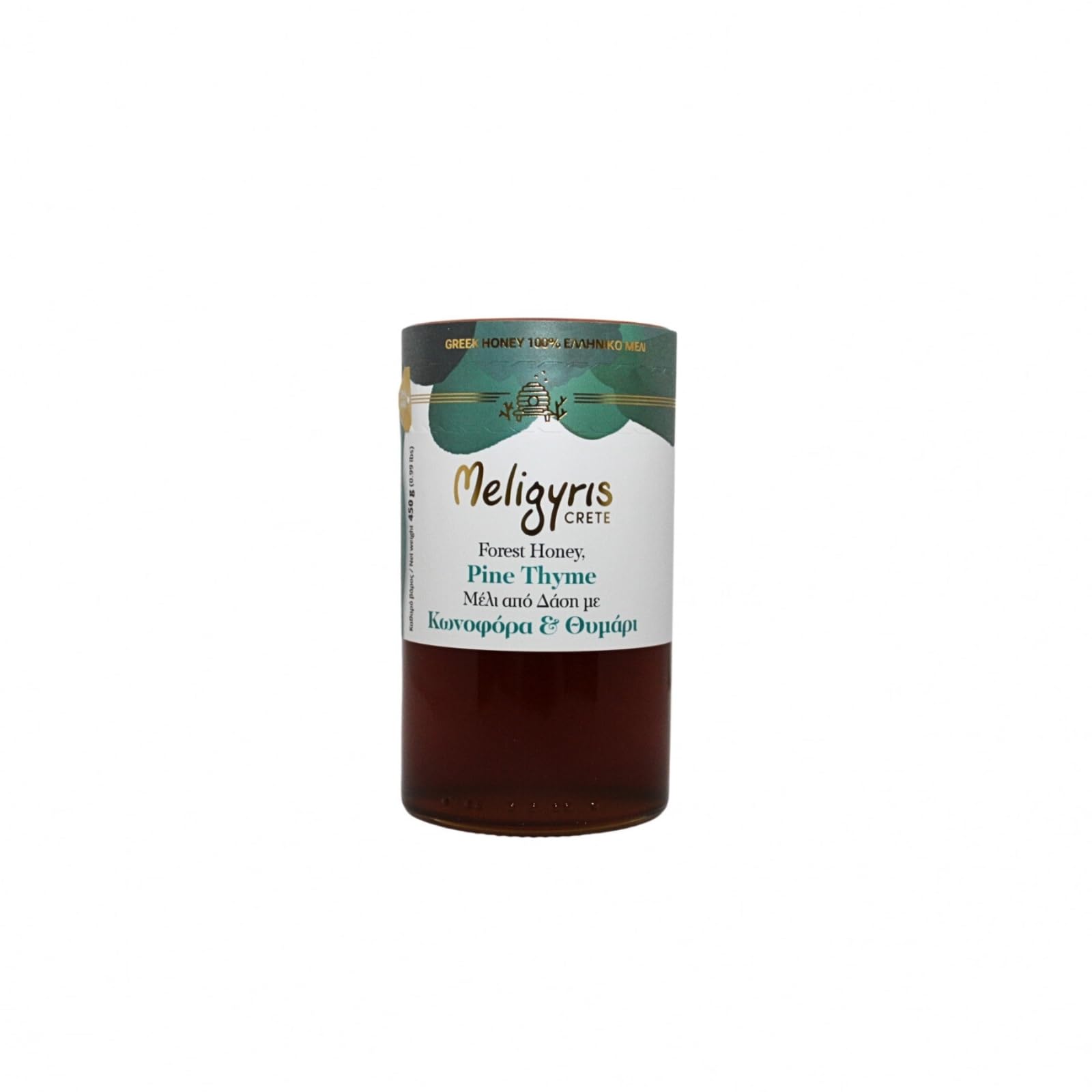 Meligyris Greek Forest Honey Pine & Thyme - Raw, Unfiltered, 450g 1