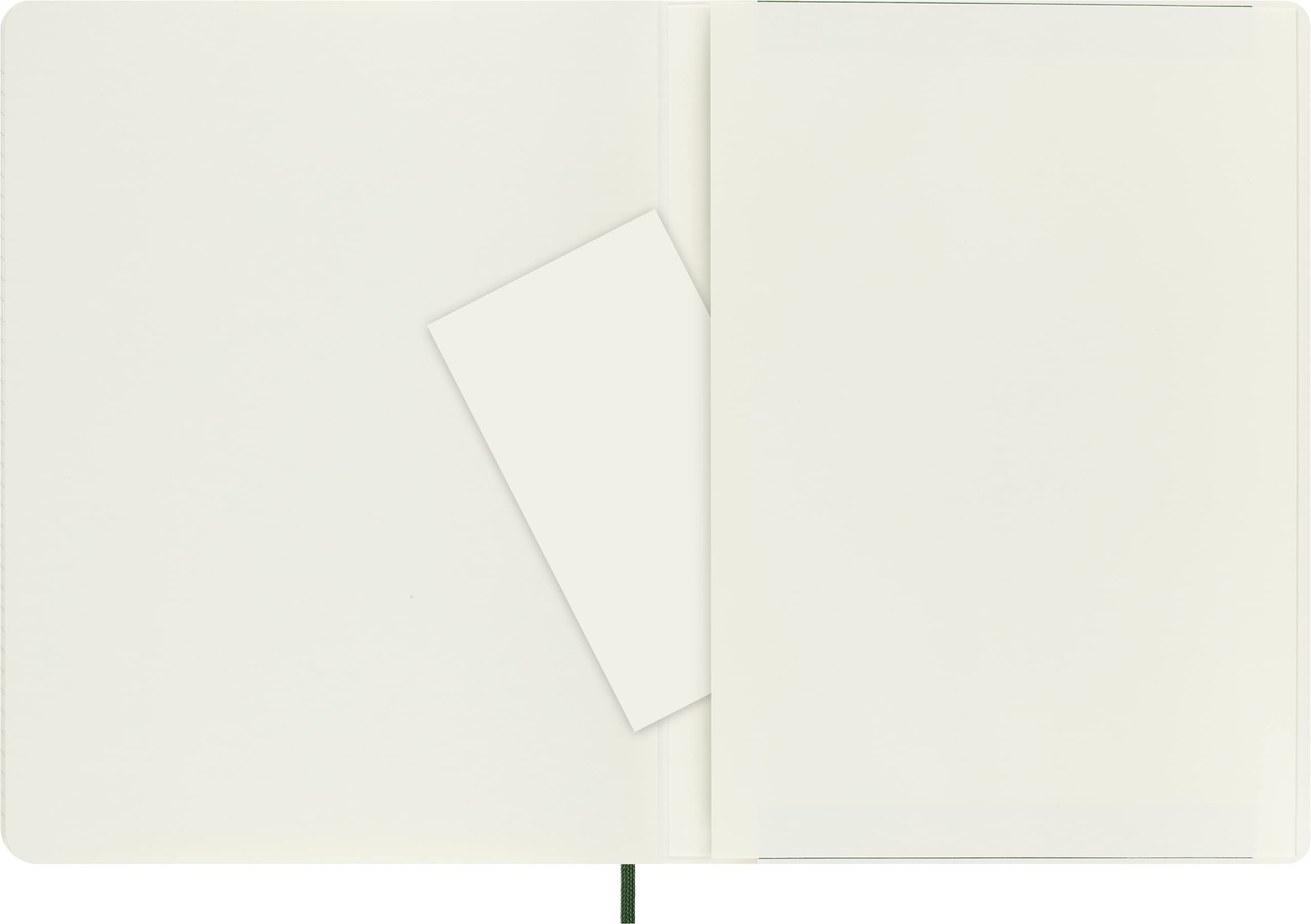 Moleskine Classic Ruled Paper Notebook - Soft Cover and Elastic Closure Journal - Color Myrtle Green - X- Large 19 x 25 A4 - 192 Pages 3