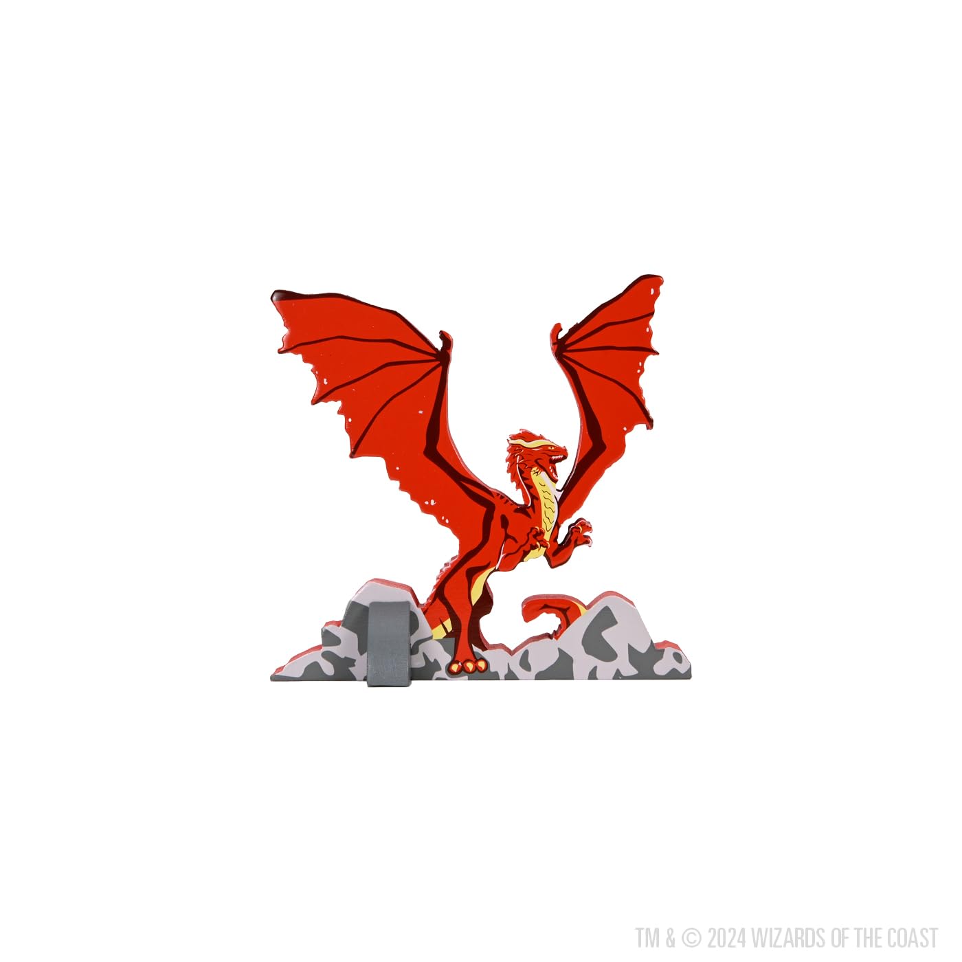 WizKids Dungeons & Dragons Gamelings - Red Dragon Wooden Token | Collectible Game Accessory 4
