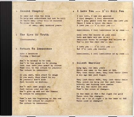 Enigma - The Cross of Changes Audio CD 3