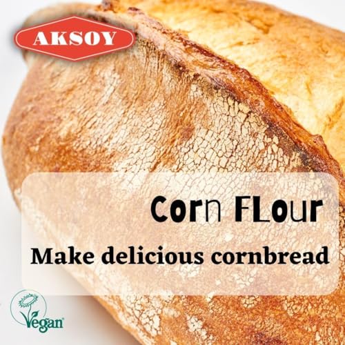 Aksoy Corn Flour 1.25KG - High Quality Resealable Pouch 10