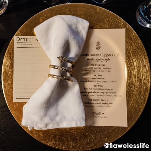 Talking Tables Reusable Murder Mystery Game - 5-13 Players | Ages 15+ | 3 Alternative Endings 4