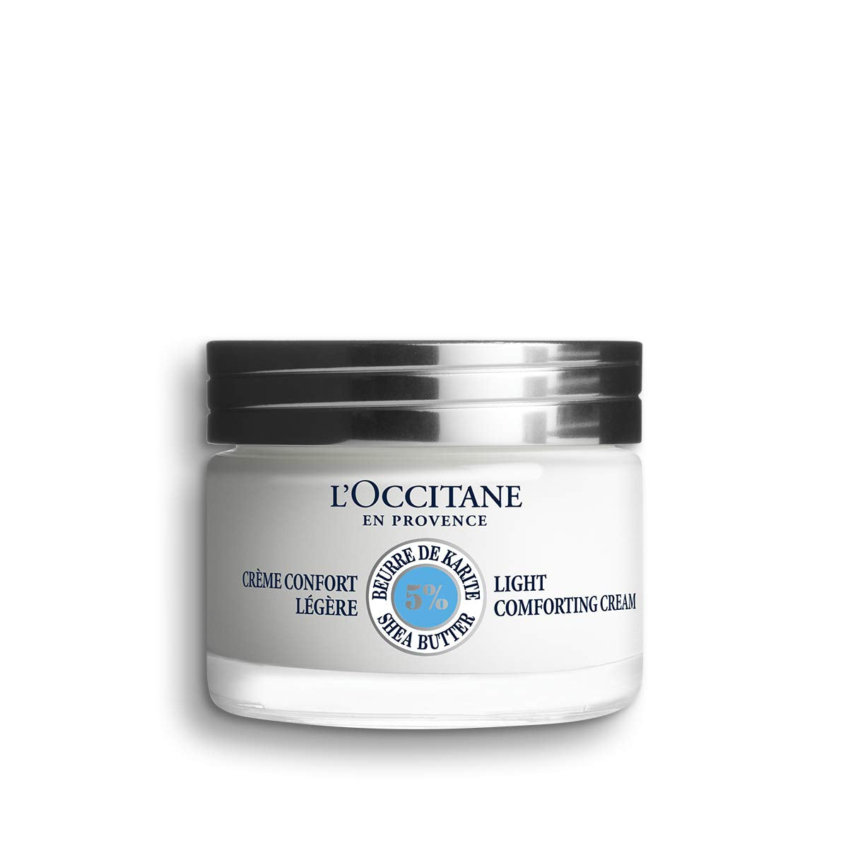 L'OCCITANE Shea (Karité) Light Comfort Face Cream - 50 ml - 24H Hydration