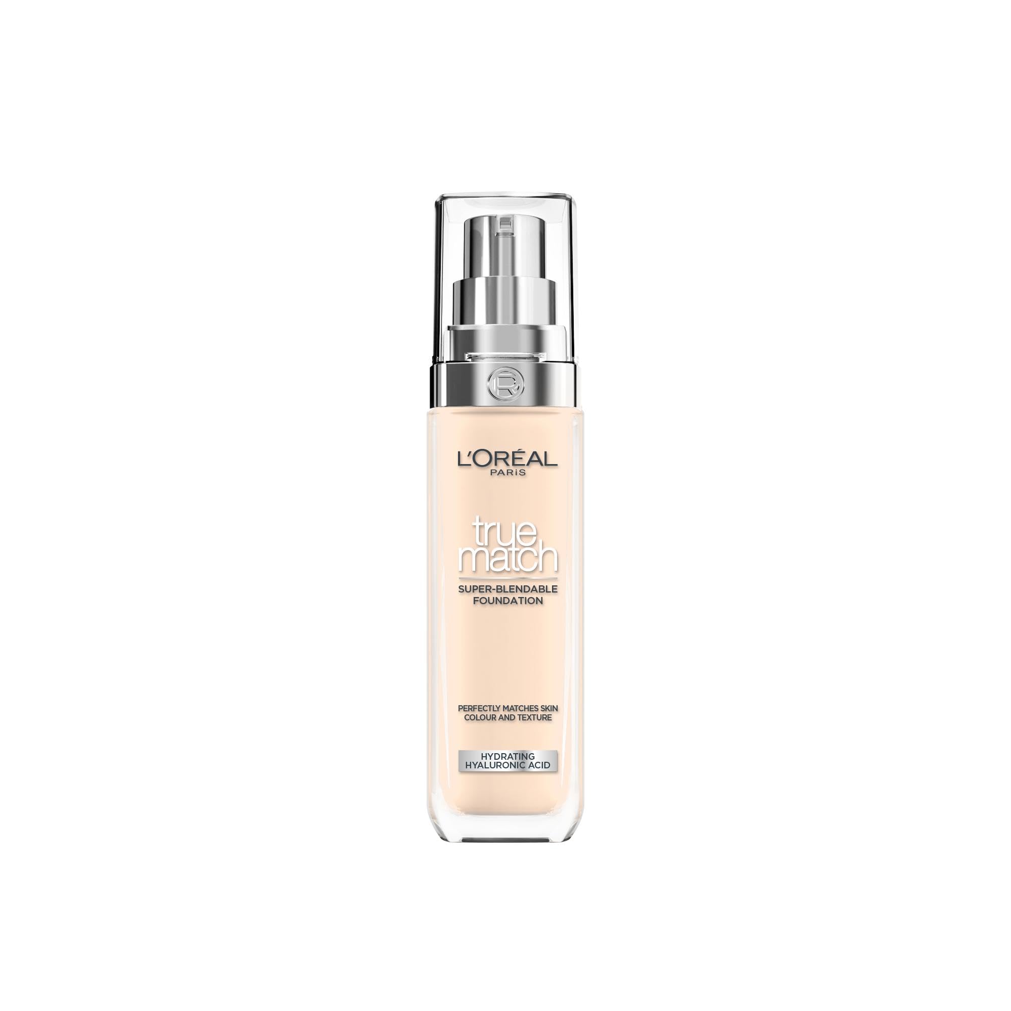 L'Oréal Paris True Match Liquid Foundation with Hyaluronic Acid & SPF 16 - 30 ml 1