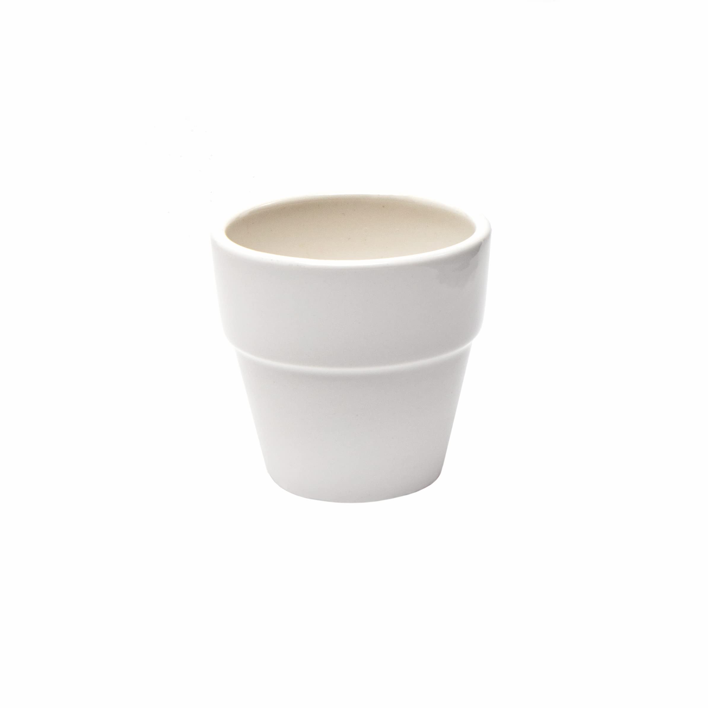 Baker Ross EK162 Mini Porcelain Flowerpots for Decorating - Pack of 6 | 7cm Pots 2