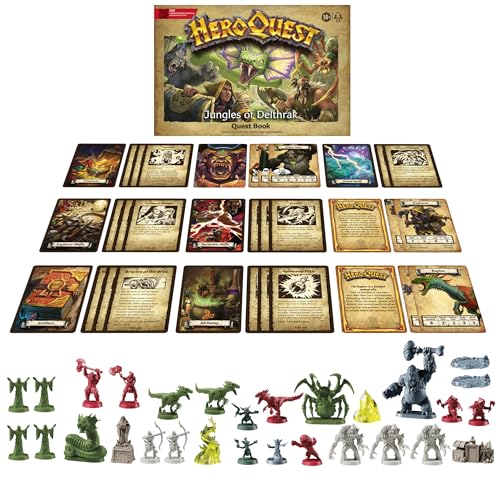 Avalon Hill HeroQuest Jungles of Delthrak Quest Pack – Erweiterung für das HeroQuest-Spielsystem 12
