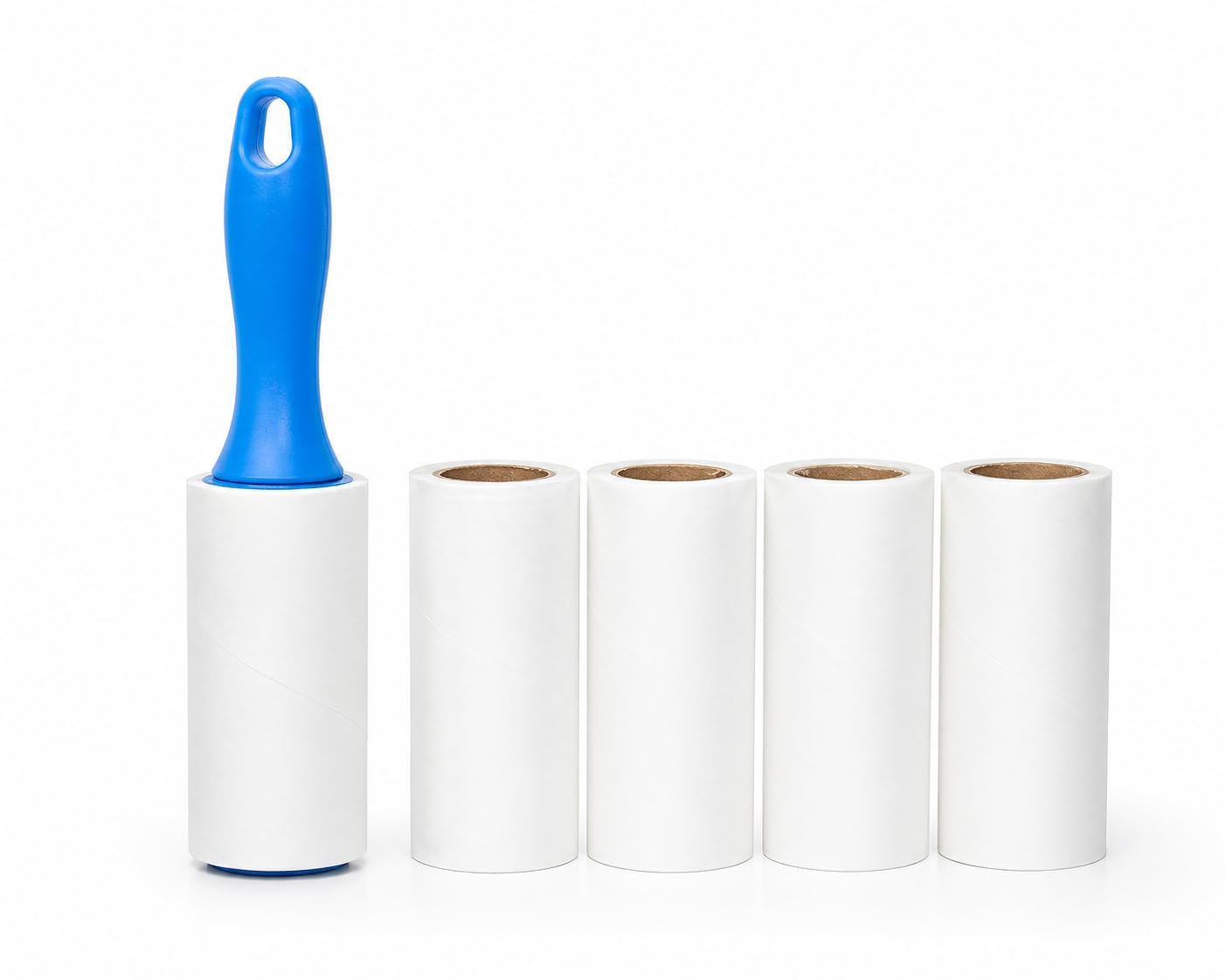 1ABOVE Lint Roller - 300 Total Sticky Sheets | Ergonomic Handle | White & Blue