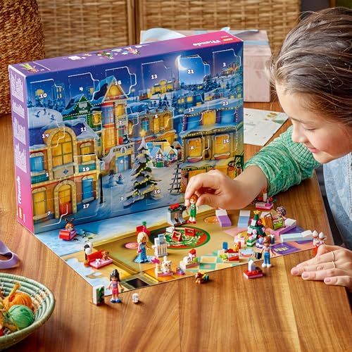 LEGO Friends Advent Calendar 2025 - 24 Days of Festive Building Fun for Kids 6+ 9