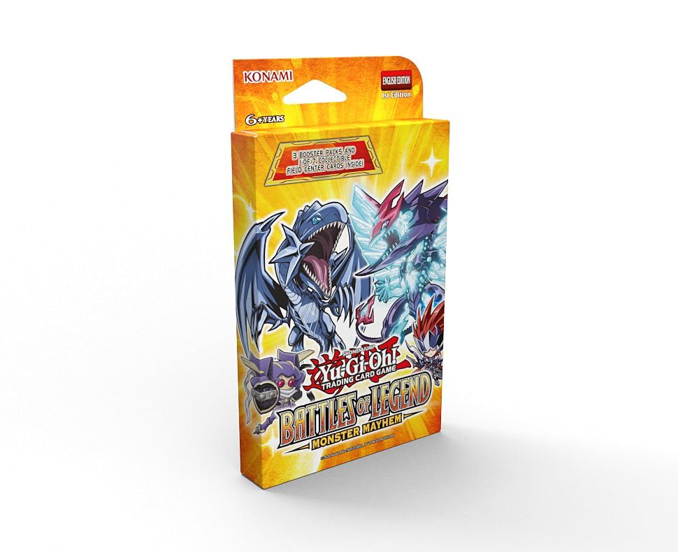 Yu-Gi-Oh! Battles of Legend Monster Mayhem Booster Packs (3-Pack) | 177 Card Set | 2025 Release 3