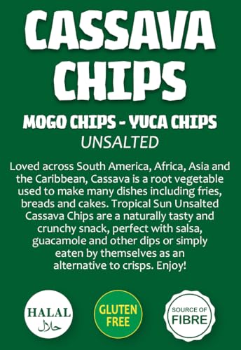 Tropical Sun Unsalted Cassava Chips, 80g 4