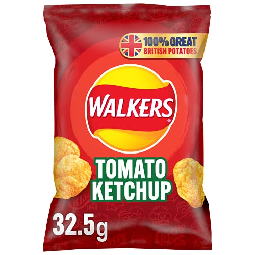 Walkers - Tomaten-Ketchup-Chips Multipack 32 x 32,5 g 5