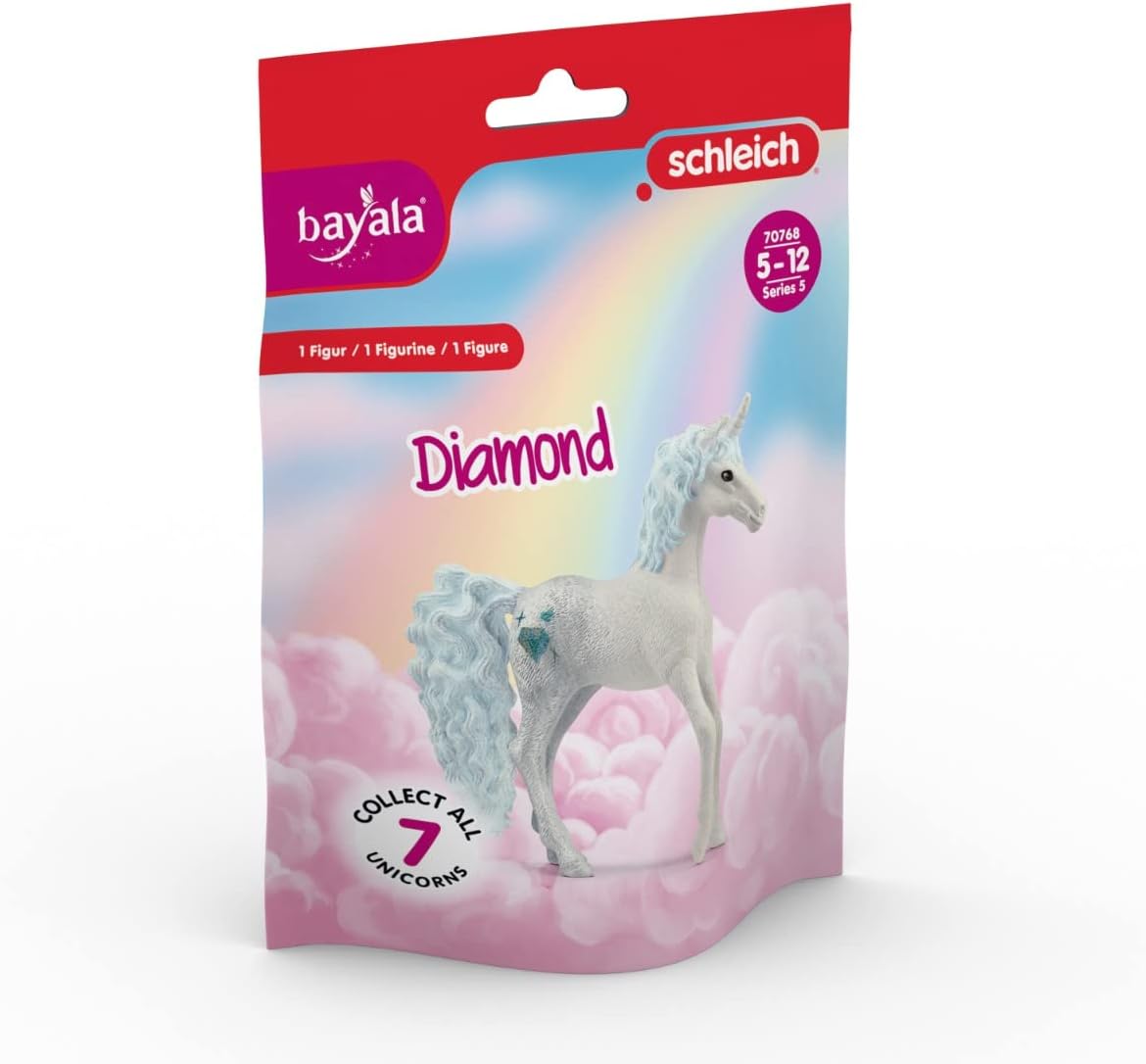 SCHLEICH 70768 Collectible Unicorn Diamond Bayala Figure - White, 5-12 Years 2