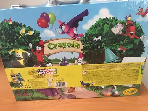 CRAYOLA Inspiration Art Case; 155 Künstlerbedarf, Buntstifte, Geschenk für Jungen und Mädchen