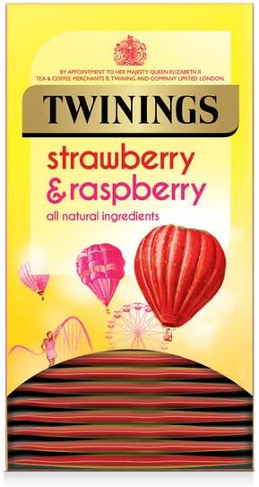 Twinings Infusions Fruit Green Variety Pack - 6 x 20 Individually Wrapped Tea Bags