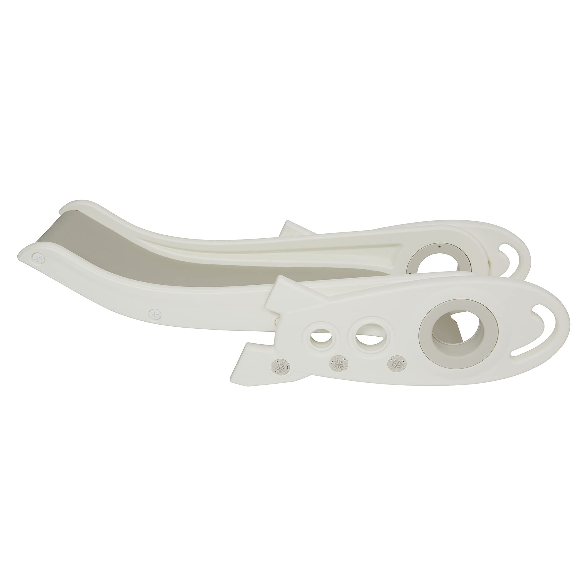 Liberty House Toys Rocket Slide - Toddler First Slide, Indoor/Outdoor Use, White/Grey | H645mm 5
