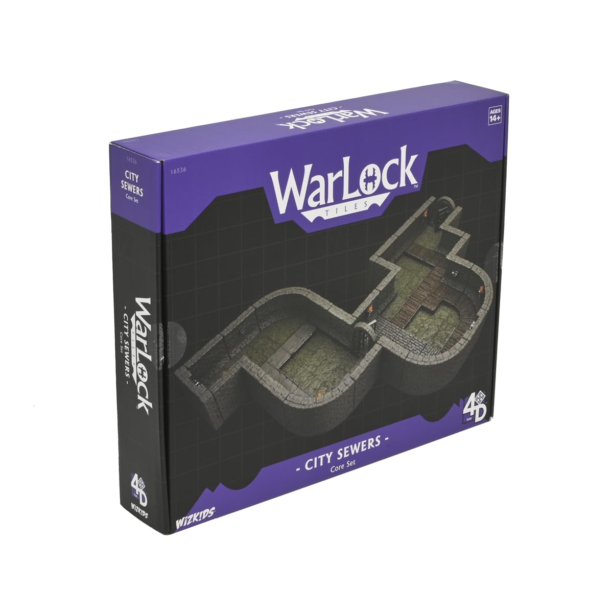 WizKids WarLock Tiles City Sewers Core Set 1