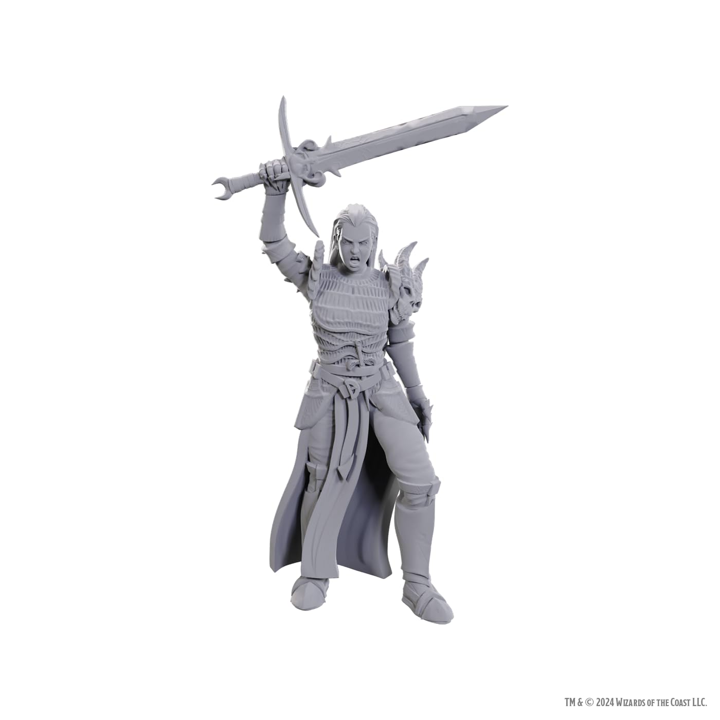 WizKids D&D Nolzur's Marvelous Miniatures - Blackguard Unpainted Plastic Miniature Figure