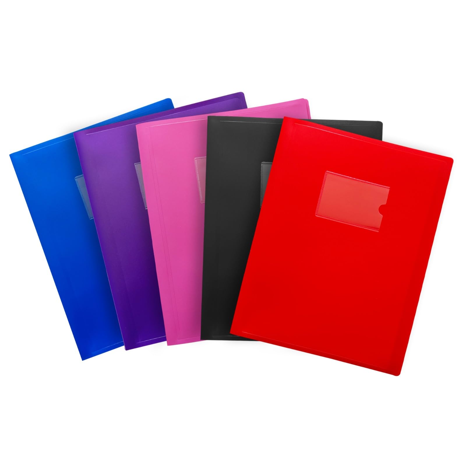 Janrax A4 Purple Presentation Book - 20 Pockets, Flexible Cover, Copy Safe 5