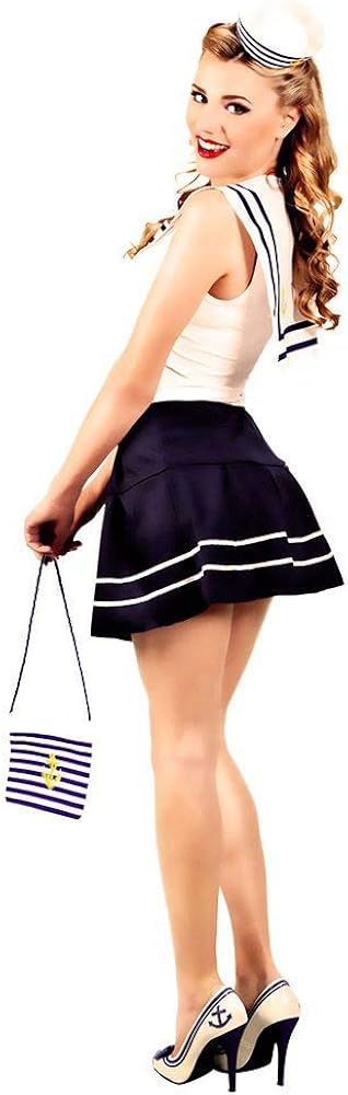 Boland Sailor Girl Tiara Hat with Anchor Embroidery 2