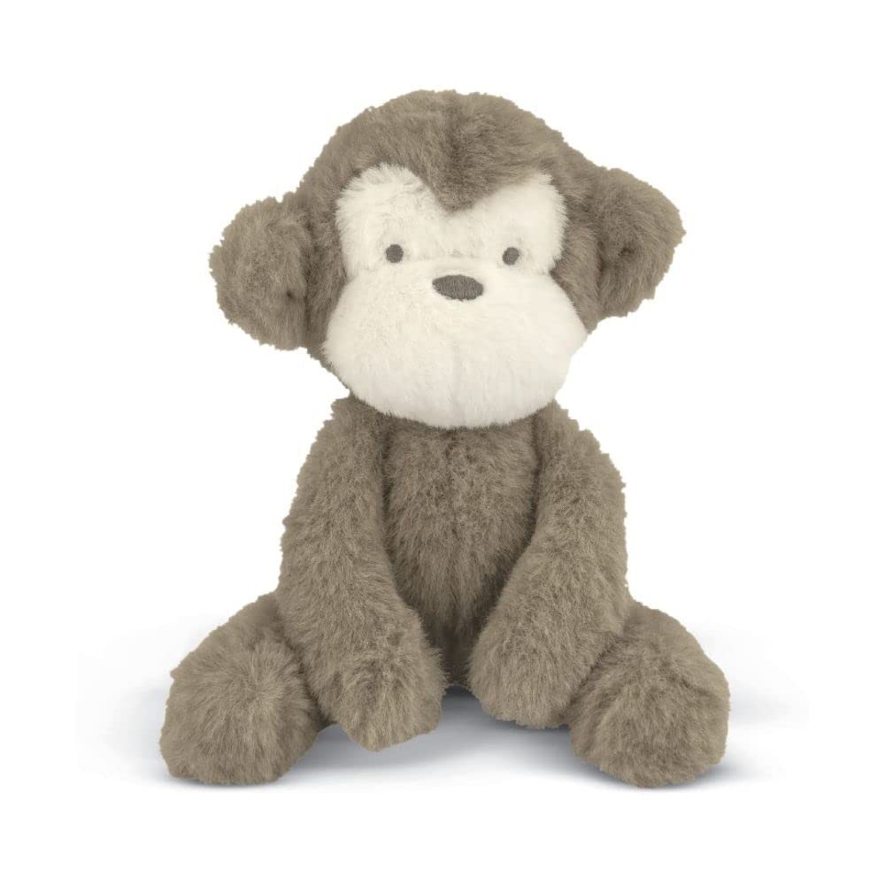 Mamas & Papas Monkey Soft Toy - Super Cuddly Faux Fur Plush for Newborns & Toddlers