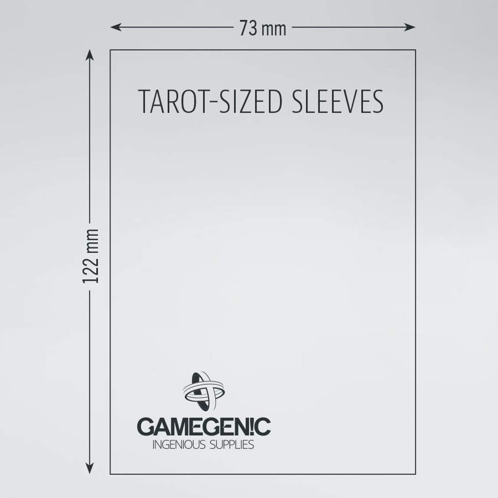 GAMEGEN!C Prime Tarot-Hüllen 73 x 122 mm (50) Klar 4
