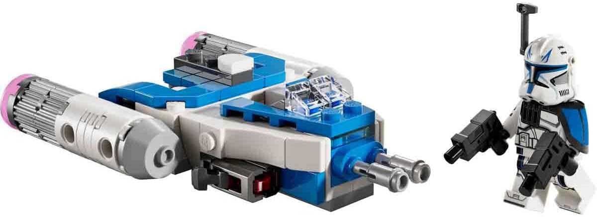 LEGO Star Wars Captain Rex Y-Wing Microfighter 75391 - Buildable Clone Wars Playset for Kids 6+