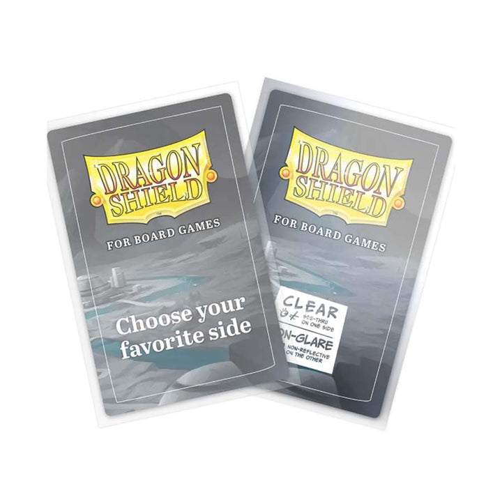 Dragon Shield Board Game Sleeves | Non-Glare Card Sleeves for Tabletop Games | Durable, Smooth Shuffle Feel & Acid-Free, Compatible with Gloomhaven, Wingspan & More | European Mini - 1 Pack