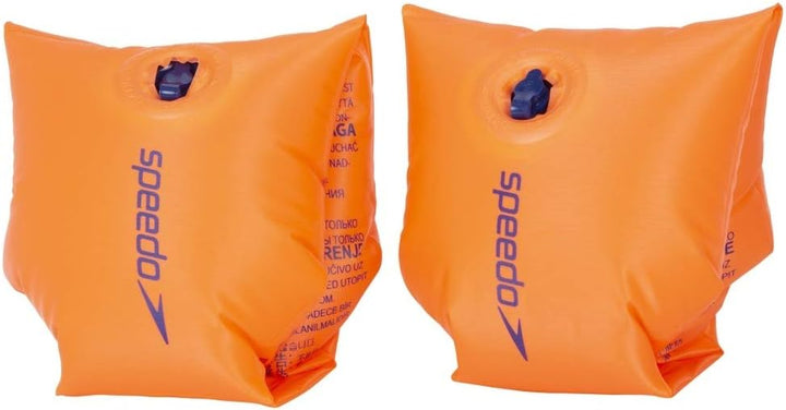 Speedo Unisex Junior Inflatable Armbands - Safe Swimming Aid for Kids 0-12 Years
