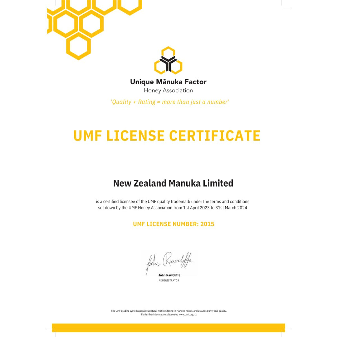 Melora 525 MGO Manuka Honey - 250g - 15+ UMF - 100% Pure & Traceable