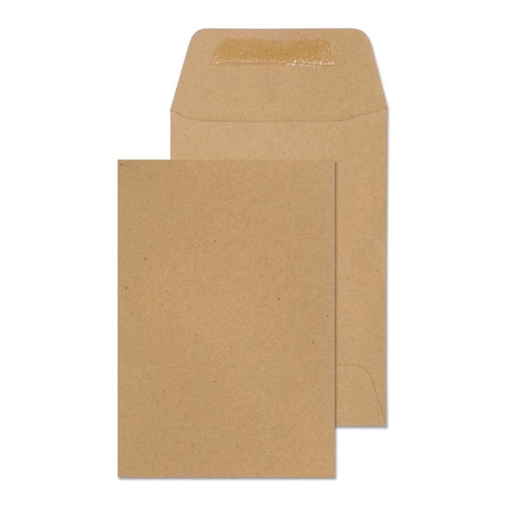 Blake Purely Everyday Gummed Catalogue Envelopes - 98 x 67 mm, 80 gsm, Manilla, Pack of 100 1