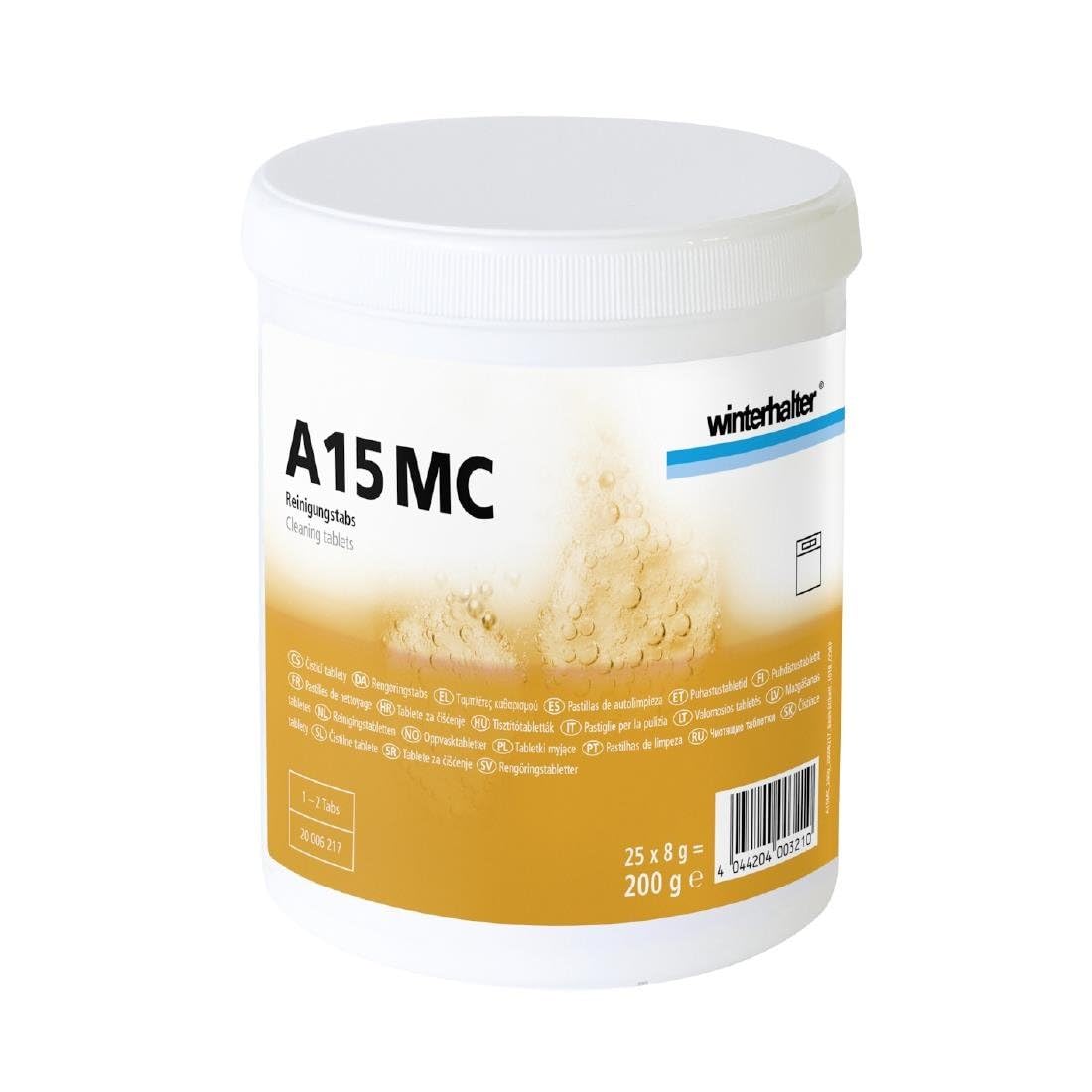 Winterhalter A15MC Machine Cleaning Tablets - Limescale Removal | 25 Tablets 1