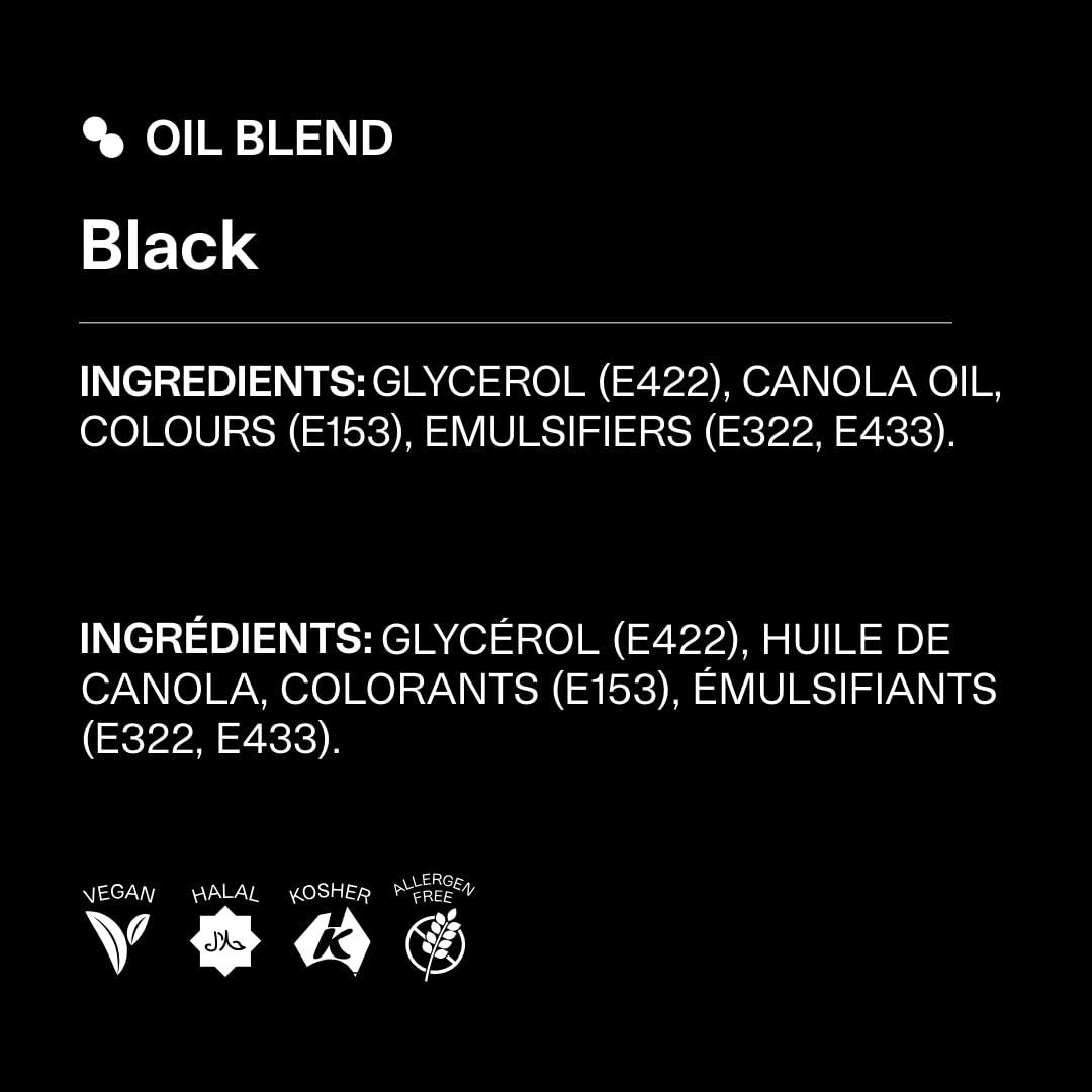 Colour Mill Oil Blend Food Colouring Black - 20ml Squeeze Bottle