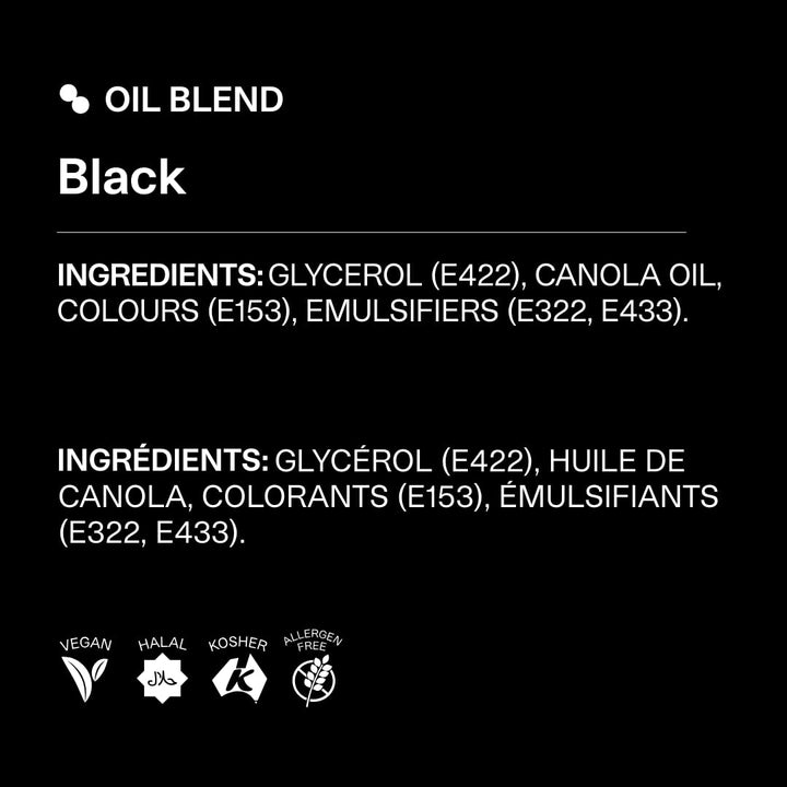 Colour Mill Oil Blend Food Colouring Black - 20ml Squeeze Bottle