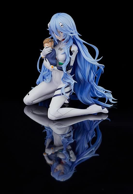 GOODSMILE Rebuild of Evangelion - Rei Ayanami Cheveux Longs - Statuette 16cm