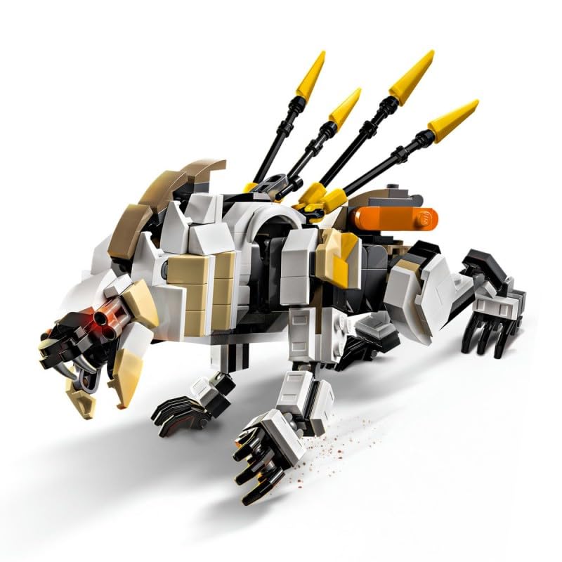 LEGO Horizon Adventures Aloy & Varl vs. Shell-Walker & Sawtooth Building Set 77037 for Ages 9+ 4