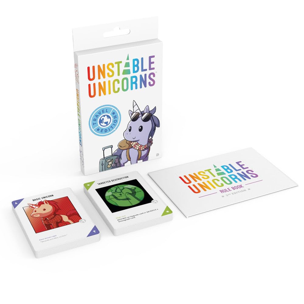 Unstable Games Unstable Unicorns Travel Edition Card Game 3