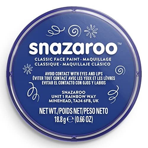 Snazaroo - Royal Blue Classic Face Paint (18 ml) 8