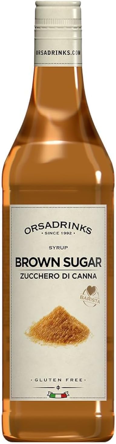ODK Brown Sugar Syrup 750ml - Flavoured Cocktail Syrup in Squeeze Bottle 1