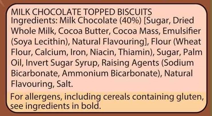 McVitie's Milk Chocolate Iced Gems, 19g (Pack of 5 Individually Wrapped Minibags)