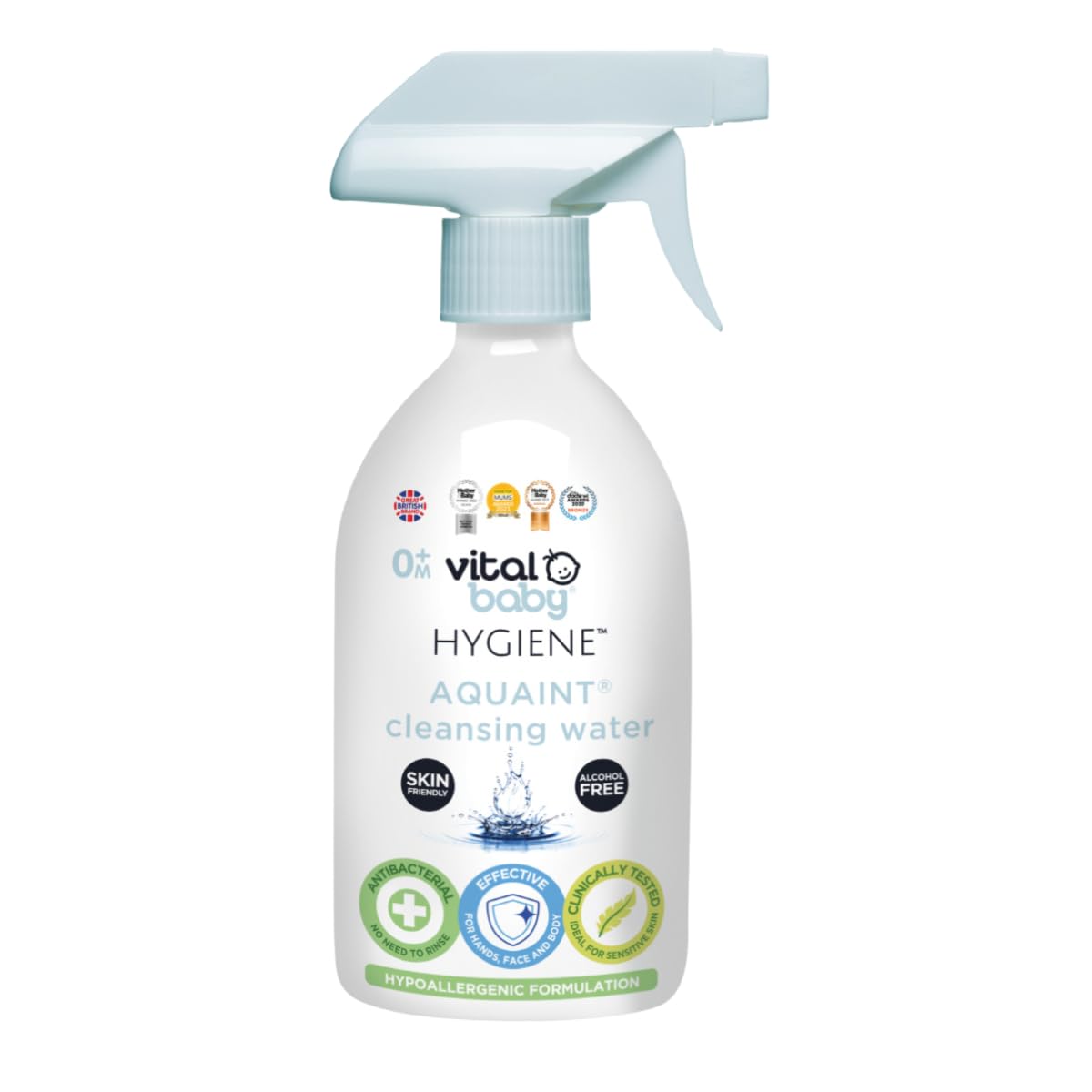 Vital Baby - Aquaint Cleansing Water (500ml)