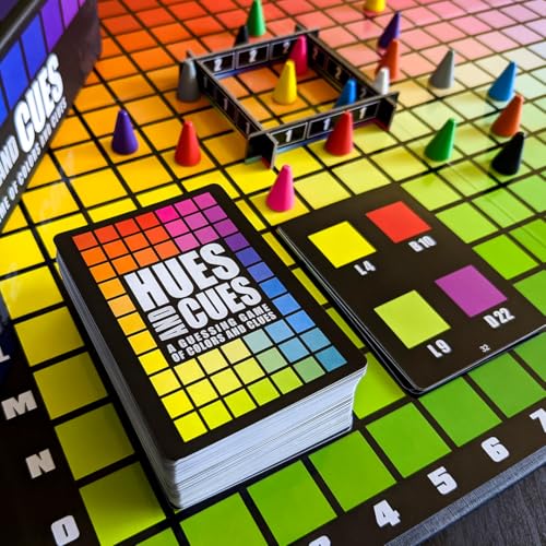 USAopoly Hues and Cues Guessing Board Game 3